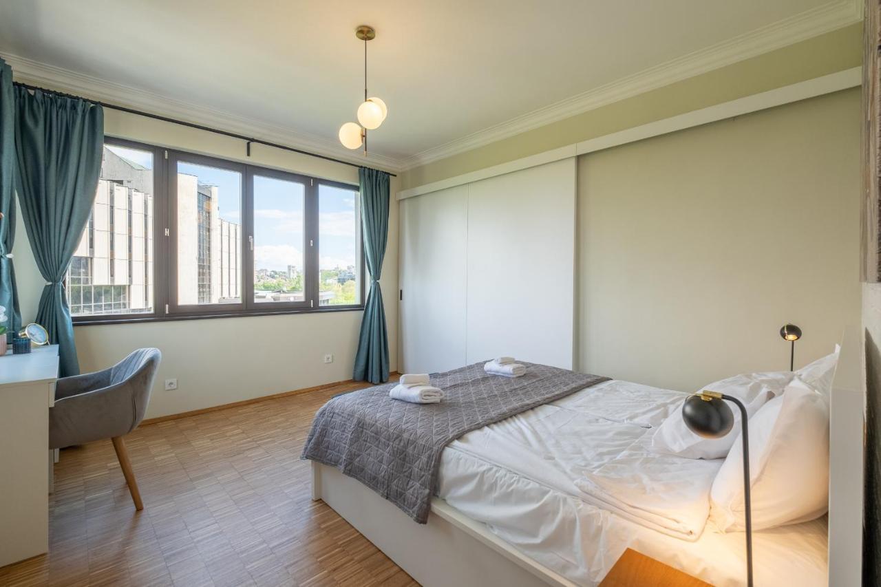 Sunrise 1Bdrm View Apartment Ndk Congress Centre Sofia Eksteriør bilde
